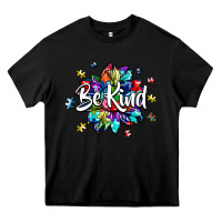 Black be kind2 Heavy Core Tee - SublimationCraftShop