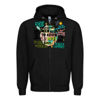 Black mens mental health matters Zipper Hoodie - Artiststas