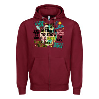 Burgundy mens mental health matters Zipper Hoodie - Artiststas