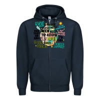 Navy mens mental health matters Zipper Hoodie - Artiststas