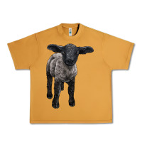 Peanut Butter suffolk baby sheep Urban Heavy Tee - LillyAllenDesigns