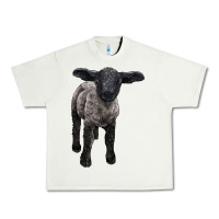Pistachio suffolk baby sheep Urban Heavy Tee - LillyAllenDesigns