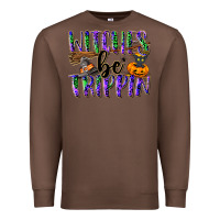 Chestnut Witches be trippin Premium Sweatshirt - NancyCooperArtShop