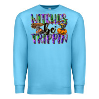 Ocean Blue Witches be trippin Premium Sweatshirt - NancyCooperArtShop