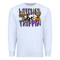 White Witches be trippin Premium Sweatshirt - NancyCooperArtShop