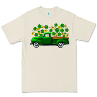 Bone st patricks shamrock gold truck Premium Tee - FaDigitalArtStudio
