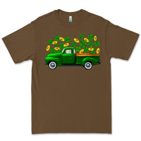 Cacao st patricks shamrock gold truck Premium Tee - FaDigitalArtStudio