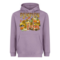 Lavender Pumpkin farm with truck Heavyweight Hoodie - texasbilliewilder