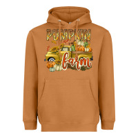 Meerkat Pumpkin farm with truck Heavyweight Hoodie - texasbilliewilder