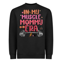 Black in my muscle mommy era Heavyweight Sweatshirt - MaliasSmallBusiness