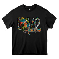 Black love autism Heavy Core Tee - SublimationCraftShop