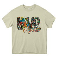 Mossy love autism Heavy Core Tee - SublimationCraftShop