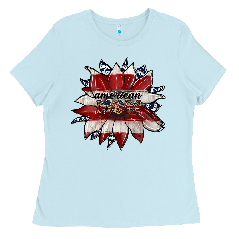 American Mom Ladies Tee by JahusDesignShop | Teevron
