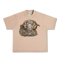 Burro merino wool sheep head Urban Heavy Tee - LillyAllenDesigns