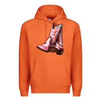 Carrot Cowgirl boots Premium Hoodie - HowdyJamesFarm