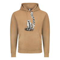 Vintage Camel Ringtail Cat Vintage Hoodie - LillyAllenDesigns