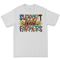 Dove Grey support local farmers Premium Tee - RacoonDesign