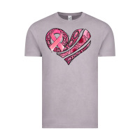 Vintage Zinc breast cancer awareness heart Vintage Tee - Jasminsmagicworld