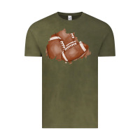 Vintage Olive football patch Vintage Tee - AdoDesignShop