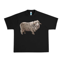 Black rambouillet sheep Urban Heavy Tee - LillyAllenDesigns