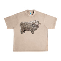 French Oak rambouillet sheep Urban Heavy Tee - LillyAllenDesigns