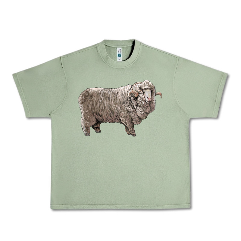 Rambouillet Sheep Urban Heavy Tee by LillyAllenDesigns | Teevron