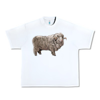 White rambouillet sheep Urban Heavy Tee - LillyAllenDesigns