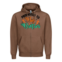 Chestnut promoted to big brother Zipper Hoodie - Artiststas