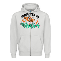 Dove Grey promoted to big brother Zipper Hoodie - Artiststas