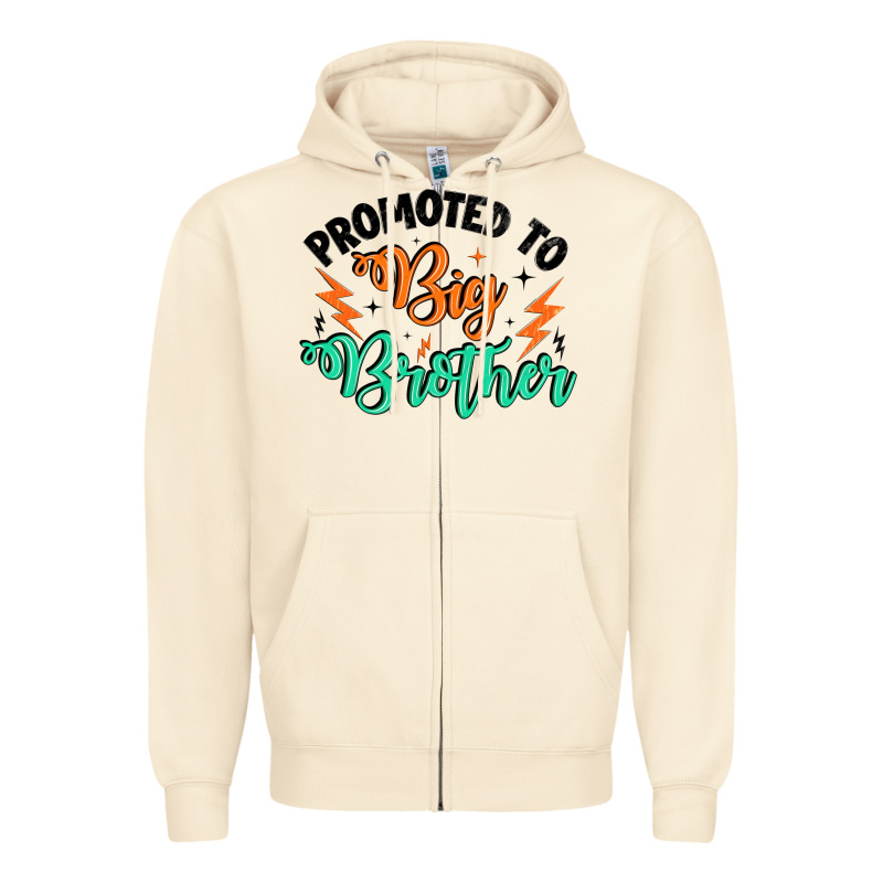 Promoted To Big Brother Zipper Hoodie by Artiststas | Teevron
