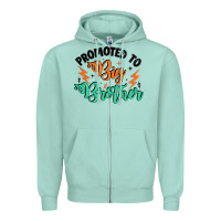 Seafoam promoted to big brother Zipper Hoodie - Artiststas