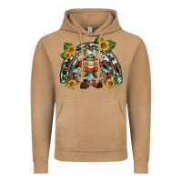 Vintage Camel western gnome sunflowers rainbow Vintage Hoodie - BarkalooDesign
