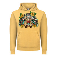 Vintage Mustard western gnome sunflowers rainbow Vintage Hoodie - BarkalooDesign