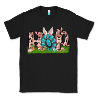 Black hop rabbit Classic Tee - MaliasSmallBusiness