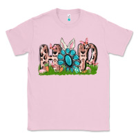Bubblegum Pink hop rabbit Classic Tee - MaliasSmallBusiness