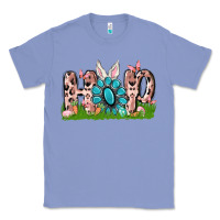 Colony Blue hop rabbit Classic Tee - MaliasSmallBusiness