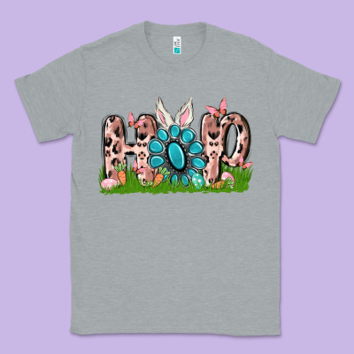 Hop Rabbit Classic Tee Designed By Maliassmallbusiness