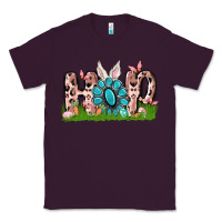 Plum hop rabbit Classic Tee - MaliasSmallBusiness