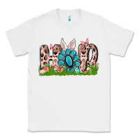White hop rabbit Classic Tee - MaliasSmallBusiness