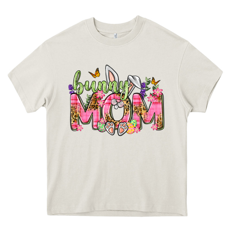 Bunny Mom Easter Day Heavy Core Tee by Neo Western | Teevron