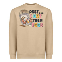 Mushroom psst i got them eggs Heavyweight Sweatshirt - MaliasSmallBusiness