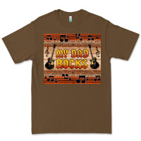 Cacao my dad rocks Premium Tee - HRA Design Shop
