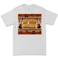 Dove Grey my dad rocks Premium Tee - HRA Design Shop