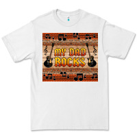 White my dad rocks Premium Tee - HRA Design Shop