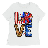 White Love sunflower Ladies Tee - Neo Western