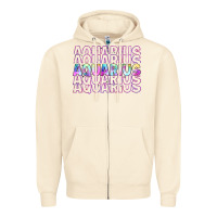 Sandshell aquarius Zipper Hoodie - Artiststas