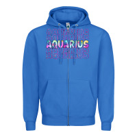 True Royal aquarius Zipper Hoodie - Artiststas