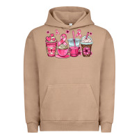 Pigment Burro breast cancer coffee cups Urban Hoodie - OliviaCreatesArt
