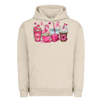 Pigment French Oak breast cancer coffee cups Urban Hoodie - OliviaCreatesArt