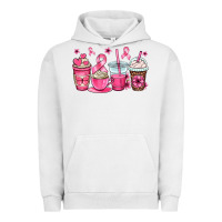 Pigment Lunar Rock breast cancer coffee cups Urban Hoodie - OliviaCreatesArt